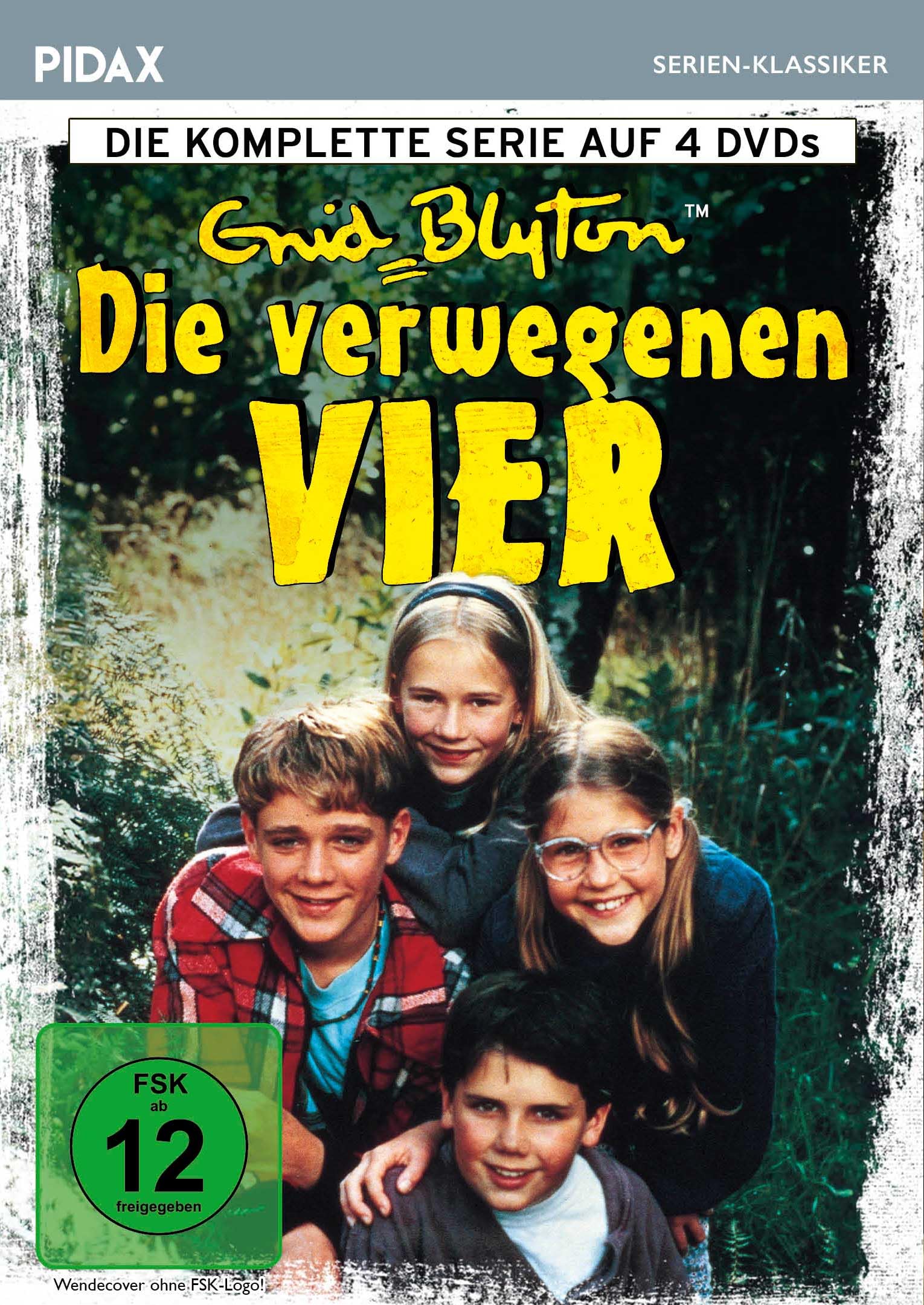 Enid Blyton: Die verwegenen Vier / Die komplette Serie nach den Romanen von Kultautorin Enid Blyton (Pidax Serien-Klassiker)