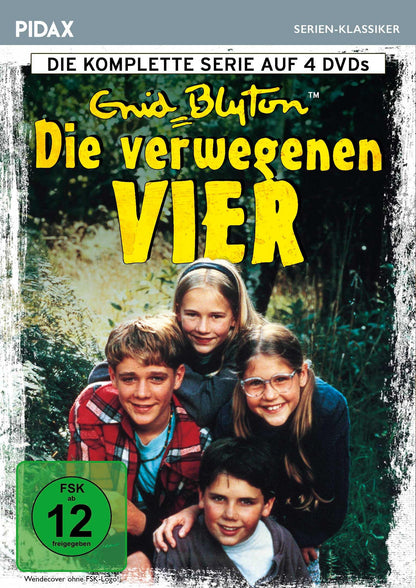 Enid Blyton: Die verwegenen Vier / Die komplette Serie nach den Romanen von Kultautorin Enid Blyton (Pidax Serien-Klassiker)