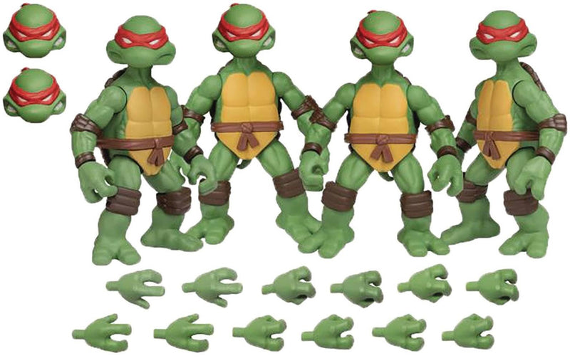 Teenage Mutant Ninja Turtles figurines Teenage Mutant Ninja Turtles Deluxe Set 8 cm