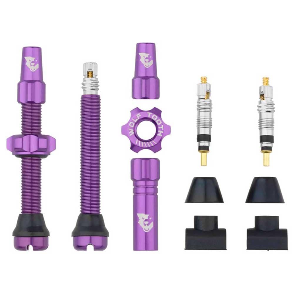 Wolf Tooth Schlauchloses Ventilschaft-Set, 44 mm, Violett