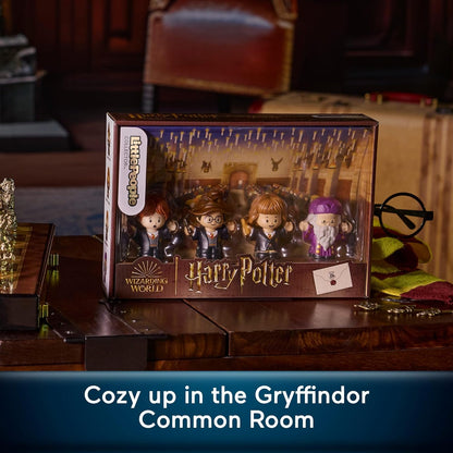 Little People Collector Sondereditionsset zum Film Harry Potter und der Stein der Weisen für Erwachsene und Fans, 4 Figuren, HVG45, HVG45