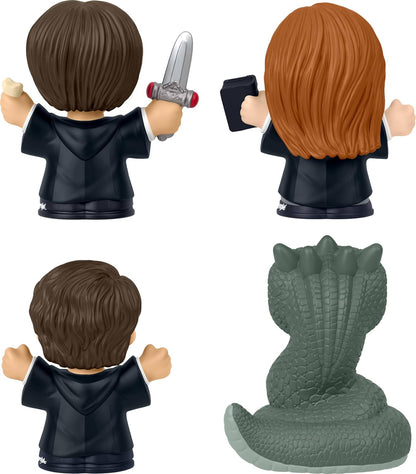 Little People Collector Harry Potter and the Chamber of Secrets Movie Special Edition Set for Adults & Fans, 4 Figures, HVG46