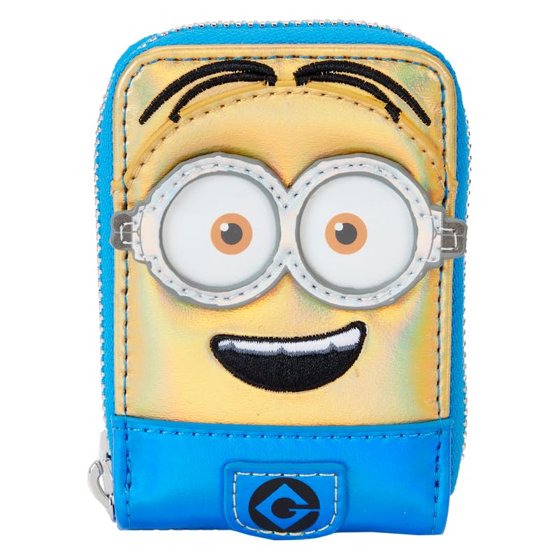 Loungefly Despicable Accordion Zip Around Wallet, Multicolor, Zip Around
