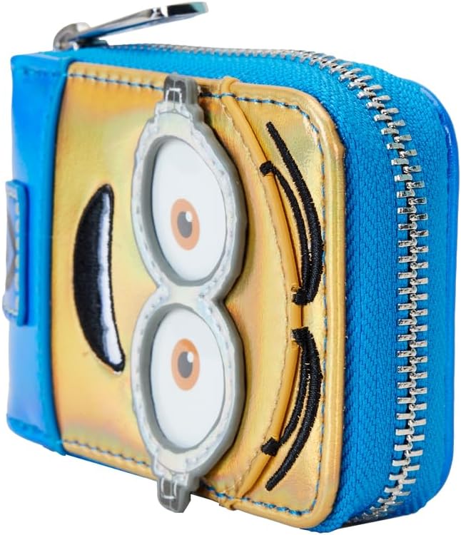 Loungefly Despicable Accordion Zip Around Wallet, Multicolor, Zip Around