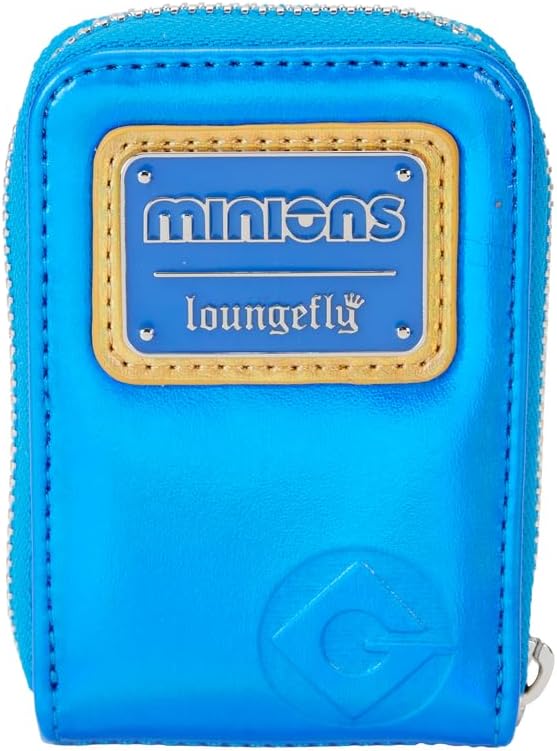 Loungefly Despicable Accordion Zip Around Wallet, Multicolor, Zip Around
