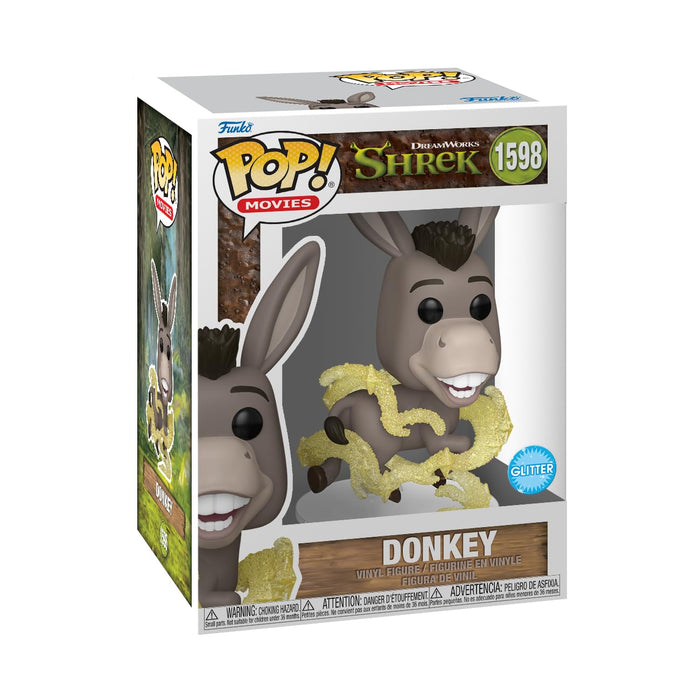 Funko Pop! Movies: Shrek Dream Works 30th - Donkey - Collectable Vinyl Figure - Gift Idea - Official Merchandise - Toys for Kids & Adults - Movies Fans - Model Figure for Collectors and Display
