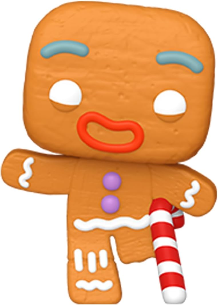 Funko Pop! Movies: Shrek Dream Works 30th - Gingerbread Man Man - Collectable Vinyl Figure - Gift Idea - Official Merchandise - Toys for Kids & Adults - Movies Fans - Model Figure for Collectors