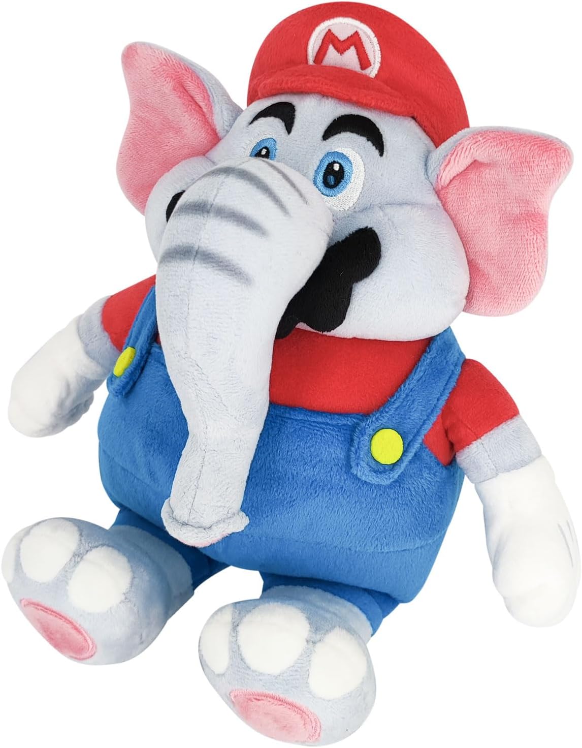 SUPER MARIO WONDER - Mario Eléphant - Peluche 27cm