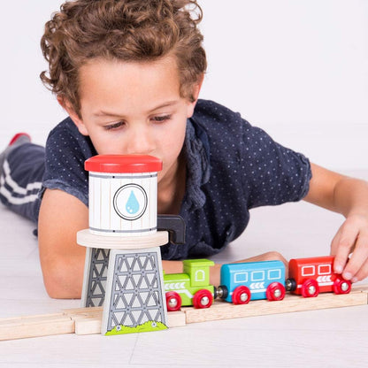 Bigjigs - Bigjigs Houten Rails Watertoren