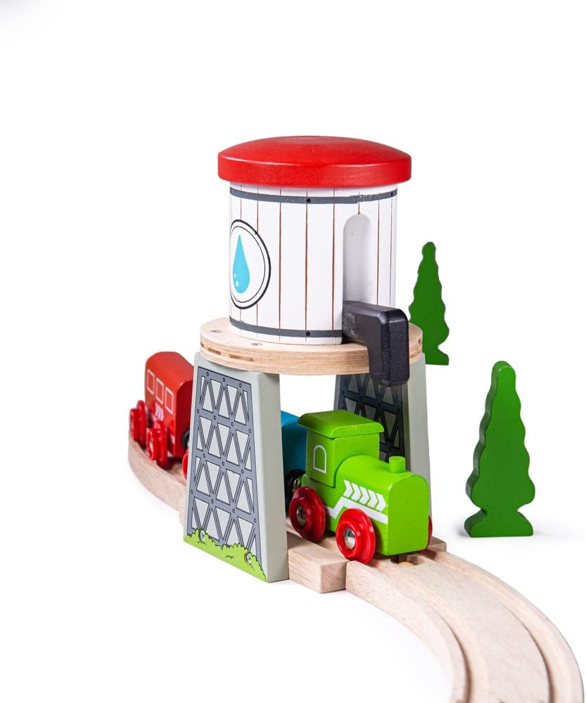 Bigjigs - Bigjigs Houten Rails Watertoren