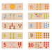 Bigjigs - Bigjigs Houten Legpuzzel Cijfer Tegels 30st.