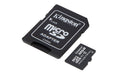 Kingston Industrial microSD - 32GB microSDHC Industrial C10 A1 pSLC Card Single Pack w/o Adapter - SDCIT2/32GBSP SDCIT/32GBSP 32 GB Without SD Adapter