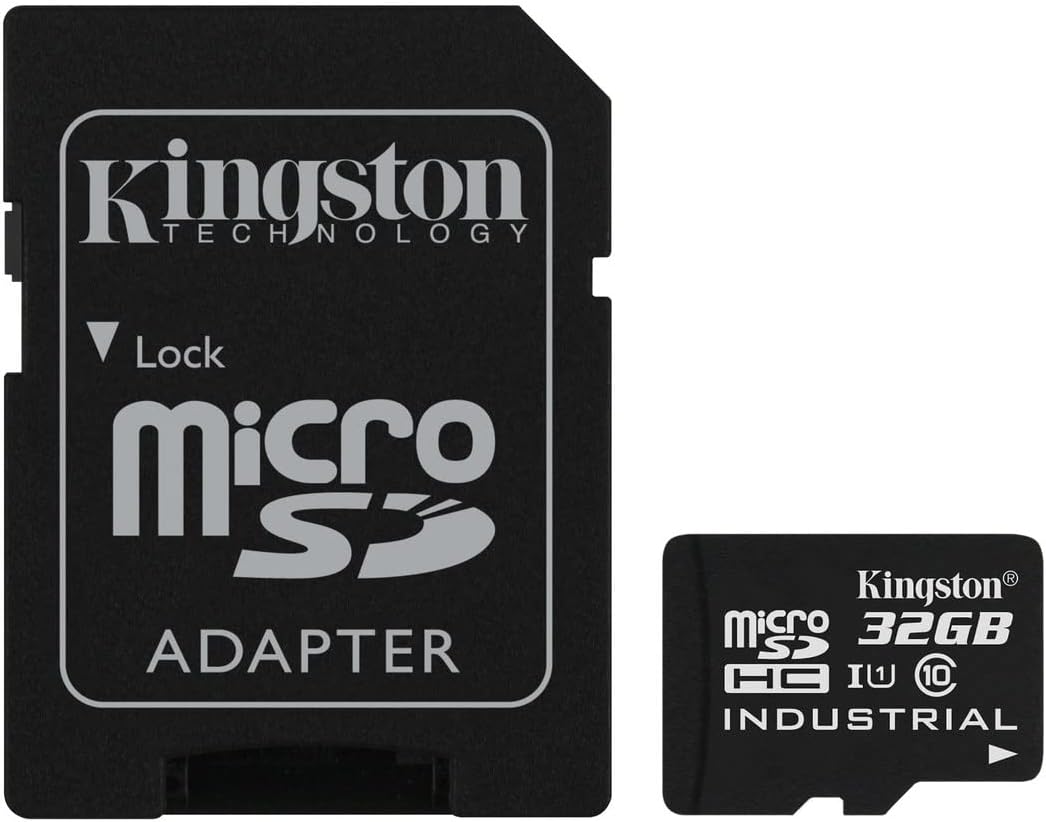 Kingston Industrial microSD - 32GB microSDHC Industrial C10 A1 pSLC Card Single Pack w/o Adapter - SDCIT2/32GBSP SDCIT/32GBSP 32 GB Without SD Adapter