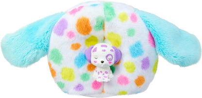 Barbie Cutie Reveal Muñeca con Disfraz de Perro dálmata de Colores, con Peine, Mascota y Accesorios Sorpresa de Moda, Serie Sueños de Colores, Juguete +3 años (HRK41