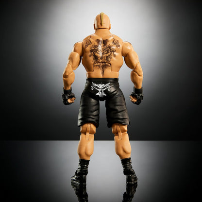 Mattel WWE Elite Collection Action Figure Royal Rumble Brock Lesnar with Accessory and Virgil Build-A-Figure Parts, HVF78