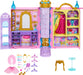 Mattel Disney Princess Closet Playset with 2 Fashions, 25 Accessories, Vanity, Dressing Room, Runway & Storage, Opens to 2 Feet, Movie-Inspired, HXC20