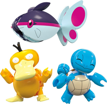 MEGA Pokémon Building Toys Set Aquatic Adventure with 319 Pieces, 2 Poseable Characters, for Kids, HXF79