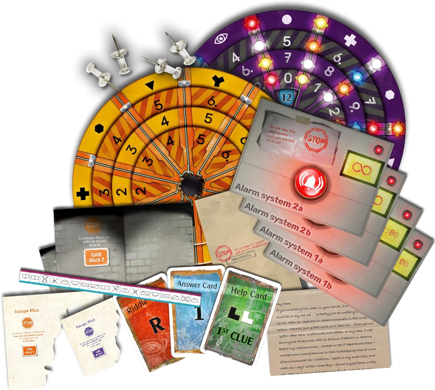 Thames & Kosmos EXIT: Prison Break - Escape Room Card Game, Family Games for Game Night, Board Games for Adults and Kids, For 2-4 Players, Ages 12+