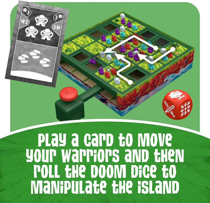 TOMY Games Battle Royale Board Game | Last One Standing Strategy Game | 2-4 Player Family Games for Kids and Adults | Kids Games for Ages 8+ Years Old