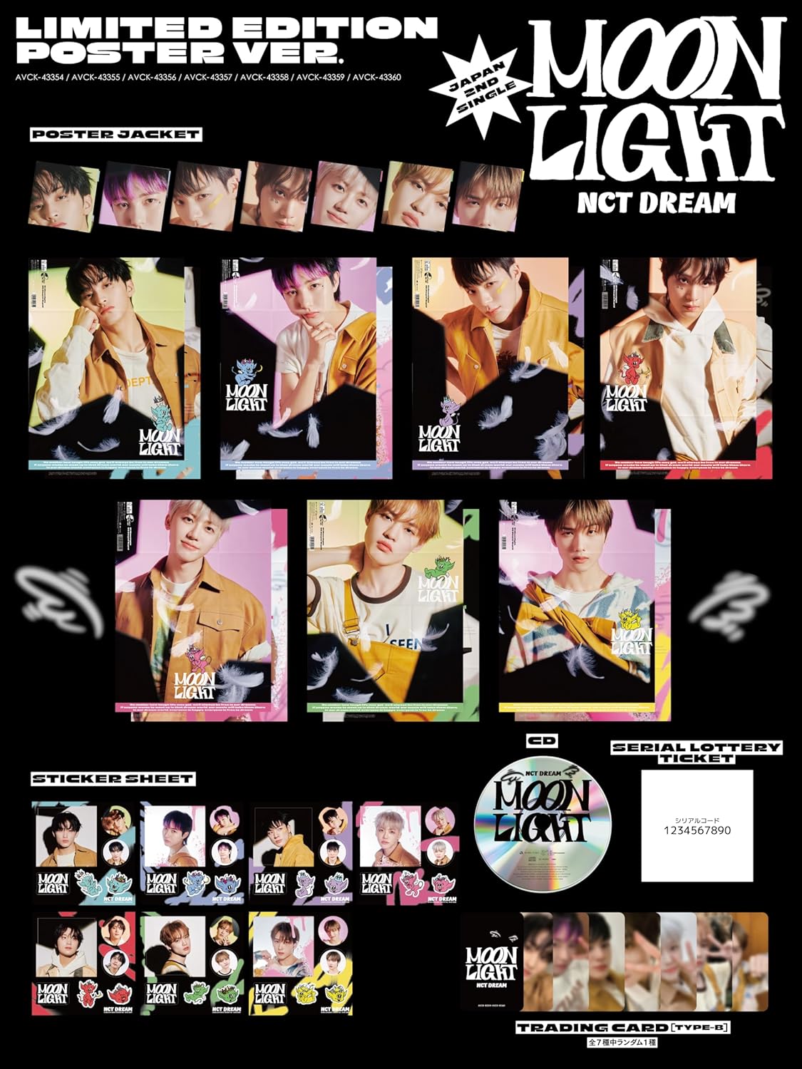 Moonlight(SG)(ポスター盤_JENO ver.)(初回生産限定