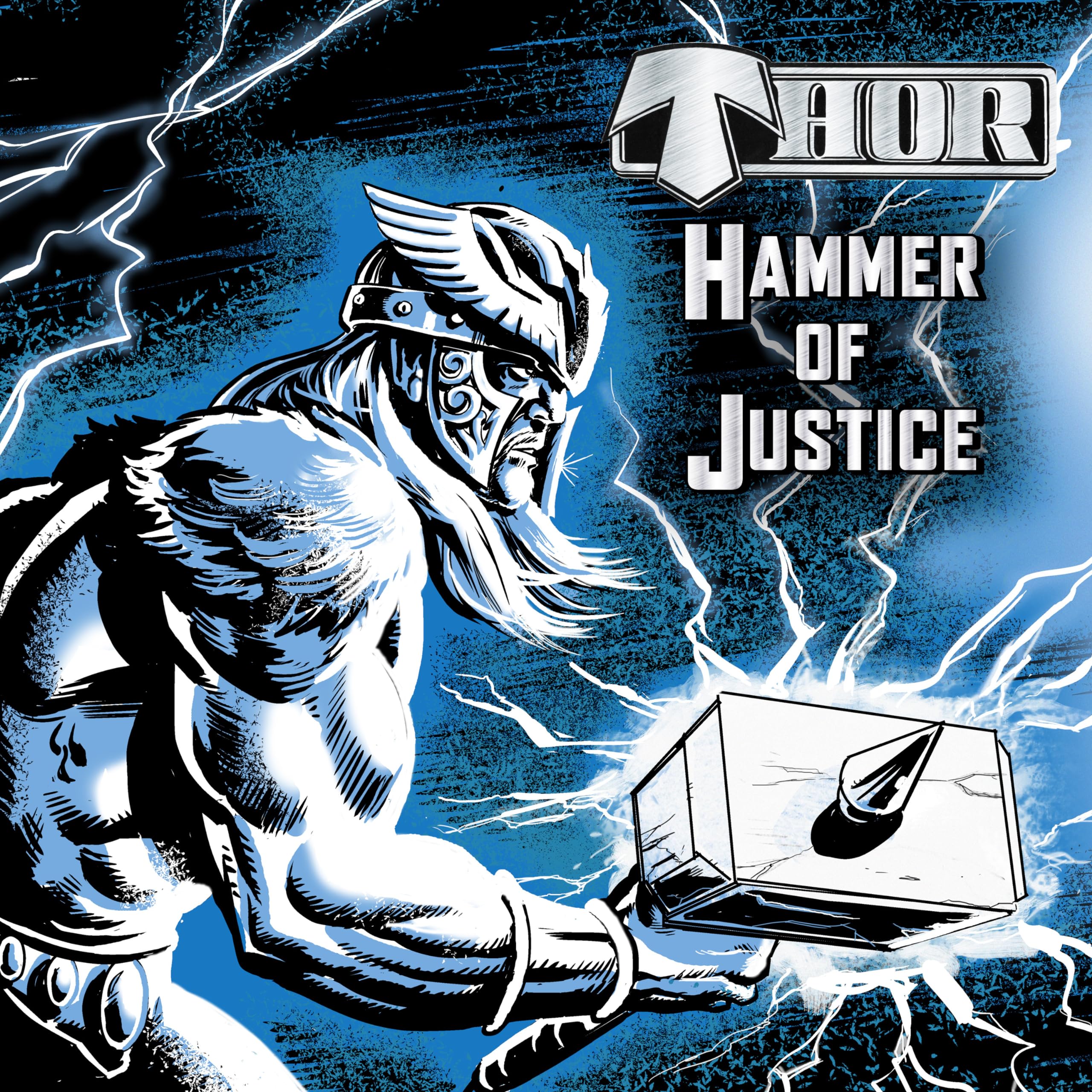 Hammer Of Justice (blue