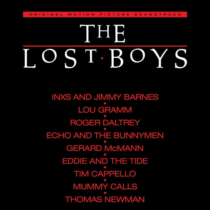 THE LOST BOYS SOUNDTRACK METALLIC SILVER
