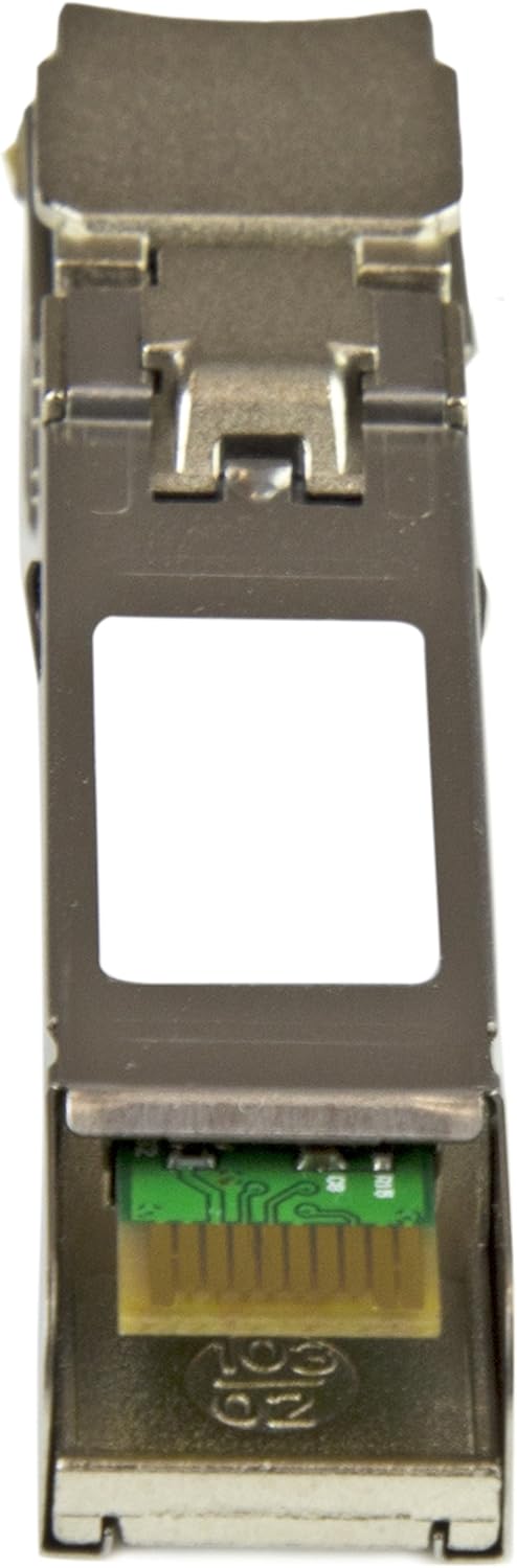 StarTech.com HPE 453154-B21 Compatible SFP Module - 1000BASE-T - SFP to RJ45 Cat6/Cat5e - 1GE Gigabit Ethernet SFP - RJ-45 100m - HPE 6120XG, 6120G, Flex Fabric (453154B21ST) Single 453154-B21