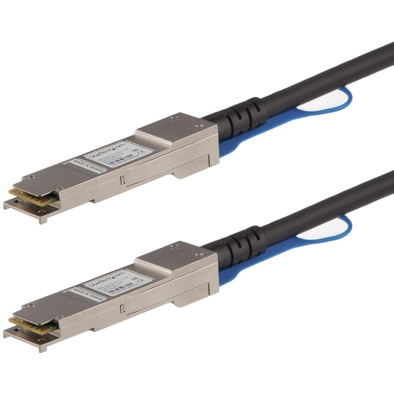 StarTech.com MSA Uncoded Compatible 3m 40G QSFP+ to QSFP+ Direct Attach Breakout Cable Twinax - 40 GbE QSFP+ Copper DAC 40 Gbps Low Power Passive Transceiver Module DAC (QSFP40GPC3M) 10 ft | Standard