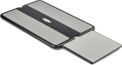 StarTech.com Lap Desk - For 13" / 15" Laptops - Portable Notebook Lap Pad - Retractable Mouse Pad - Anti-Slip Heat-Guard Surface (NTBKPAD)