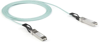 StarTech.com Dell EMC AOC-SFP-10G-3M Compatible 3m/9.84ft 10G SFP+ to SFP+ AOC Cable - 10GbE SFP+ Active Optical Fiber - 10Gbps SFP Plus/Mini GBIC/Transceiver Module Cable (AOCSFP10G3ME)