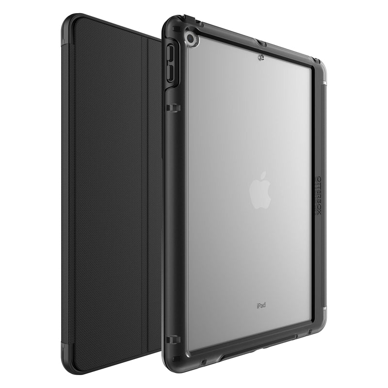 OtterBox 77-62045 for Apple iPad 10.2" (7th gen / 8th gen / 9th gen), Drop Proof Protective Folio, Symmetry Folio Series, Black Black Single