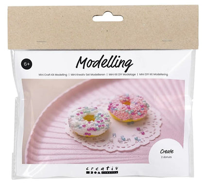 Creativ Company - Mini Hobbyset Boetseren Donuts
