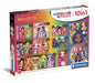 Clementoni 20273 Supercolor 10 in 1 Rainbow High (3x18, 4x30, 2x48 and 1x60 Pieces) -Jigsaw Puzzle for Kids Age 4, Multicoloured