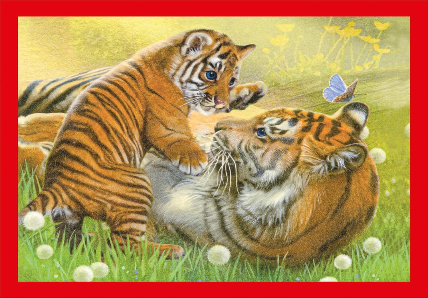 Clementoni 21532 Jigsaw Baby Cuddles 12+16+20+24 Pieces-Supercolor Children 3-5 Years, Realistic, Animals, Gift for Boy/Girls, Puzzle for Kids, Made in Italy, Multicolor