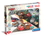 Clementoni Supercolor Disney Pixar Cars on the Road-104 stuks kinderen 4 jaar, puzzel cartoons, gemaakt in Italië, meerkleurig, 23774