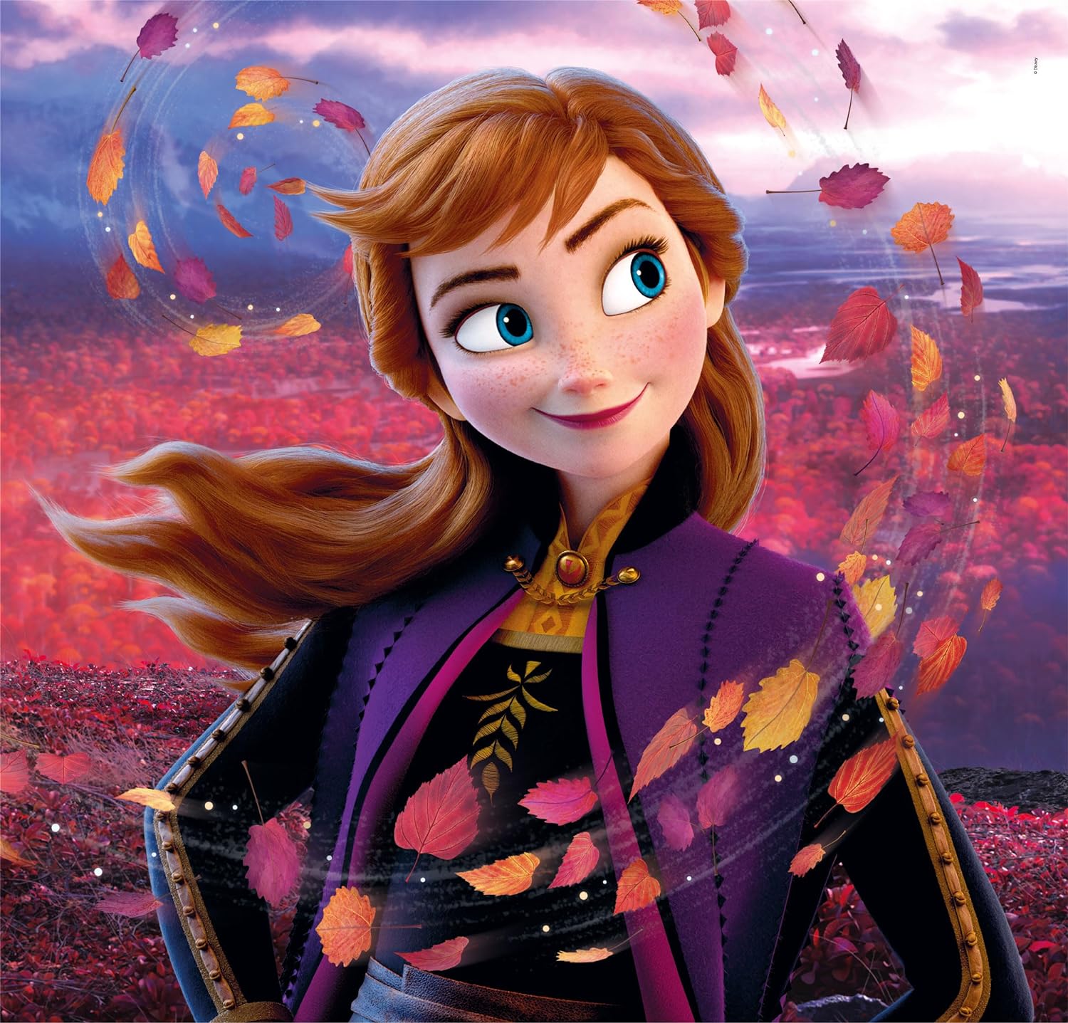 Clementoni - 25297 - Supercolor Puzzel - Disney Frozen - 3x48 Stukjes, Kinderpuzzels, 5-7 Jaar, Gemaakt in Italië