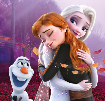Clementoni - 25297 - Supercolor Puzzel - Disney Frozen - 3x48 Stukjes, Kinderpuzzels, 5-7 Jaar, Gemaakt in Italië