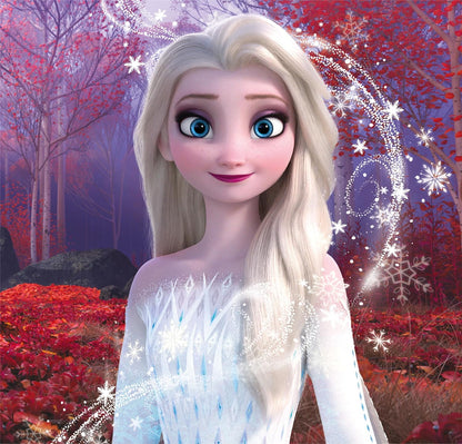 Clementoni - 25297 - Supercolor Puzzel - Disney Frozen - 3x48 Stukjes, Kinderpuzzels, 5-7 Jaar, Gemaakt in Italië