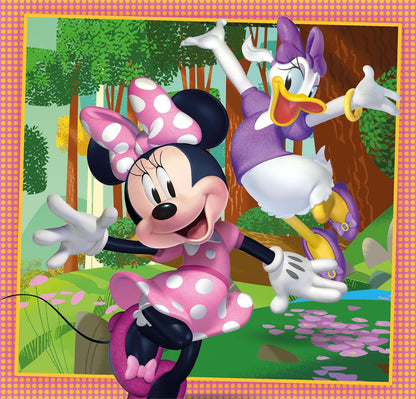Clementoni 25298 Disney Classics Supercolor Mickey and Friends-3x48 Pieces (3 Included), Jigsaw Kids Age 5, Puzzle Cartoon, Made in Italy