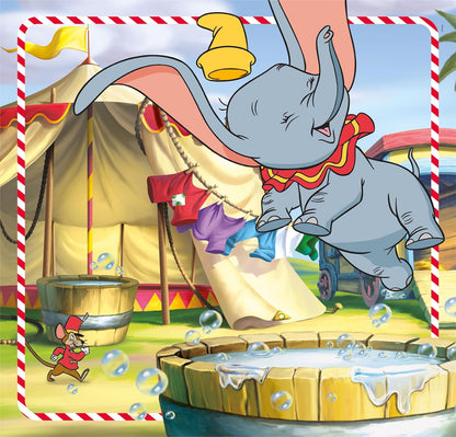 Clementoni 25302 Disney Classics Supercolor Classics-3x48 Pieces (3 Included), Jigsaw Kids Age 5, Puzzle Cartoon, Made in Italy