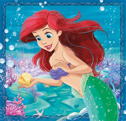 Clementoni - Clementoni Legpuzzel Super Color Vierkant Disney Prinses 3x48st.