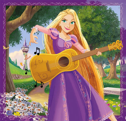 Clementoni - Clementoni Legpuzzel Super Color Vierkant Disney Prinses 3x48st.