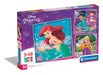 Clementoni - Clementoni Legpuzzel Super Color Vierkant Disney Prinses 3x48st.