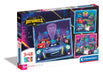 Clementoni- Batwheels 3 Supercolor Puzzles Infantiles De 48 Piezas, para Niños 5-7 Años, Desarrolla La Concentraciòn Mentàl Y La Logica, Coches, 25307