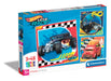 Clementoni - Hot Wheels Supercolor Wheels-3 x 48 (bevat 3 48 stuks) kinderen 5 jaar, cartoon-puzzel, Made in Italy, meerkleurig, 25313