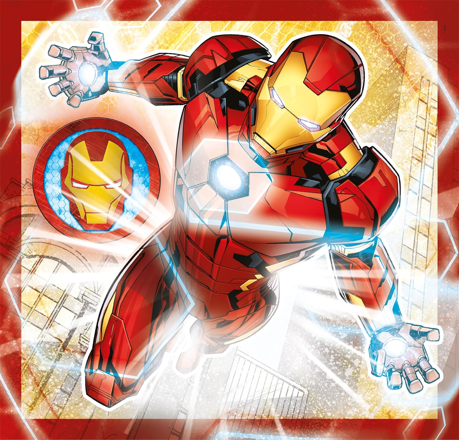 Clementoni 25315 The Avengers Marvel Jigsaw 3 48 Pieces-Supercolor Children 5-7 Years, Cartoon, Gift For Boy/Girls, Puzzle For Kids, Made In Italy, Multicolor