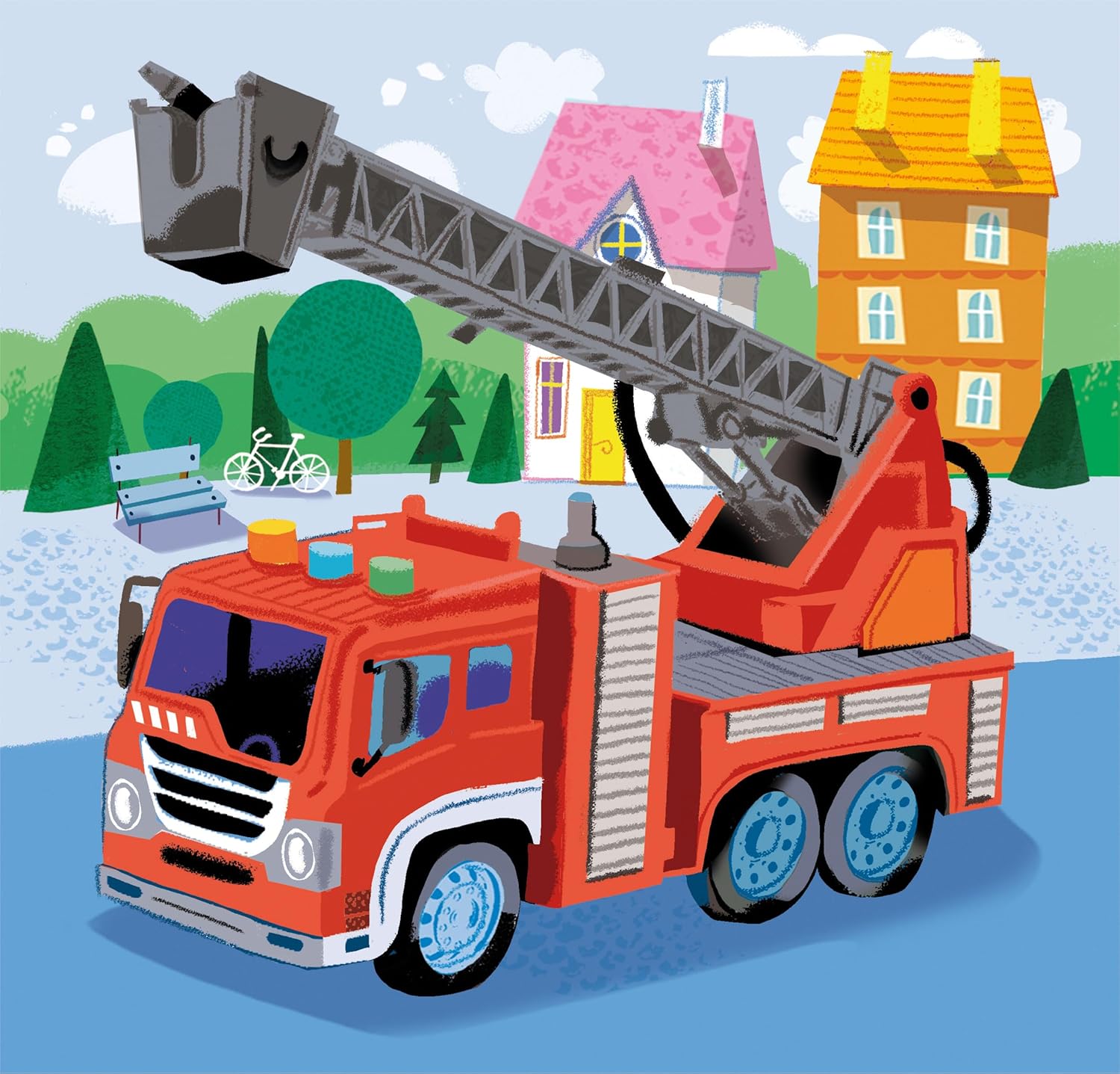Clementoni - Supercolor Rescue Vehicles-3x48 (bevat 3 48 delen) kinderen 5 jaar, puzzelvoertuigen, afbeelding, Made in Italy, meerkleurig, 25318