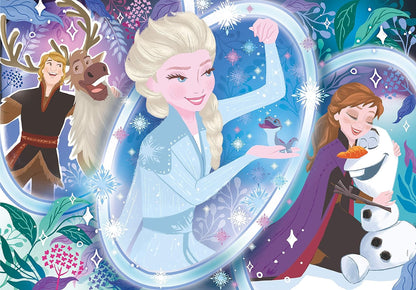 Clementoni 25737 Disney Frozen 2 Puzzle 104pcs Supercolor 2-104 Pieces-Jigsaw Kids Age 6, Multicolor, Medium