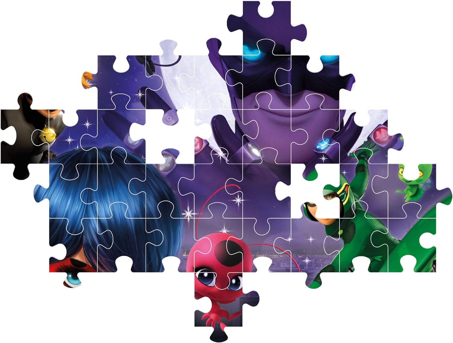 Clementoni Miraculous, Puzzle, 104 Teile, ab 6 Jahre, Puzzle für Kinder, Hergestellt in Italien - 25765