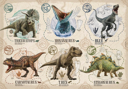 Clementoni Puzzle Infantil 104 Piezas Jurassic World-Desde 6 años (27179
